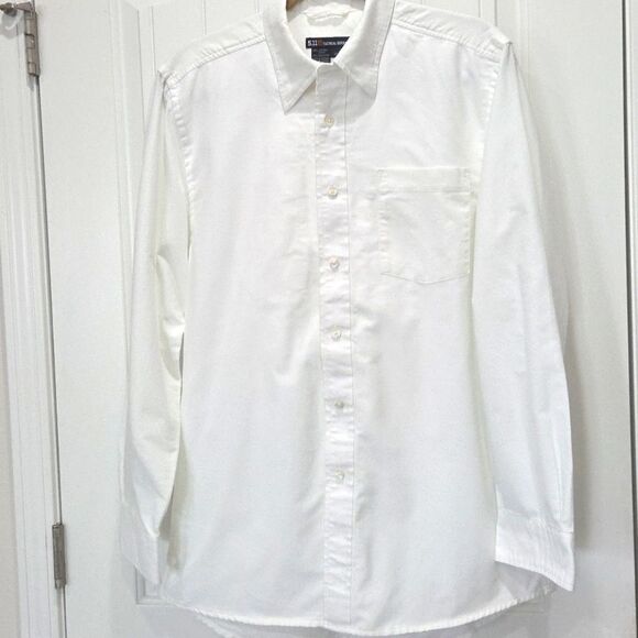 5.11 Tactical IGOR SOLID LONG WHITE SLEEVE SHIRT size Medium - Picture 1 of 7